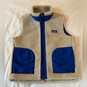 Like new kid’s Patagonia fleece vest